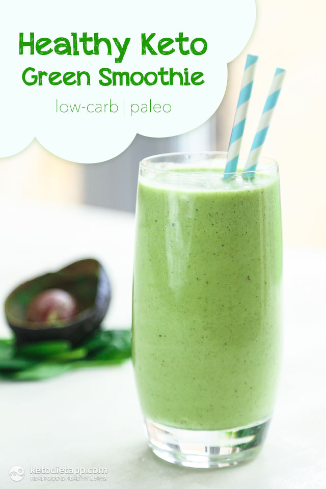 Keto Smoothie Recipes
 Healthy Keto Green Smoothie