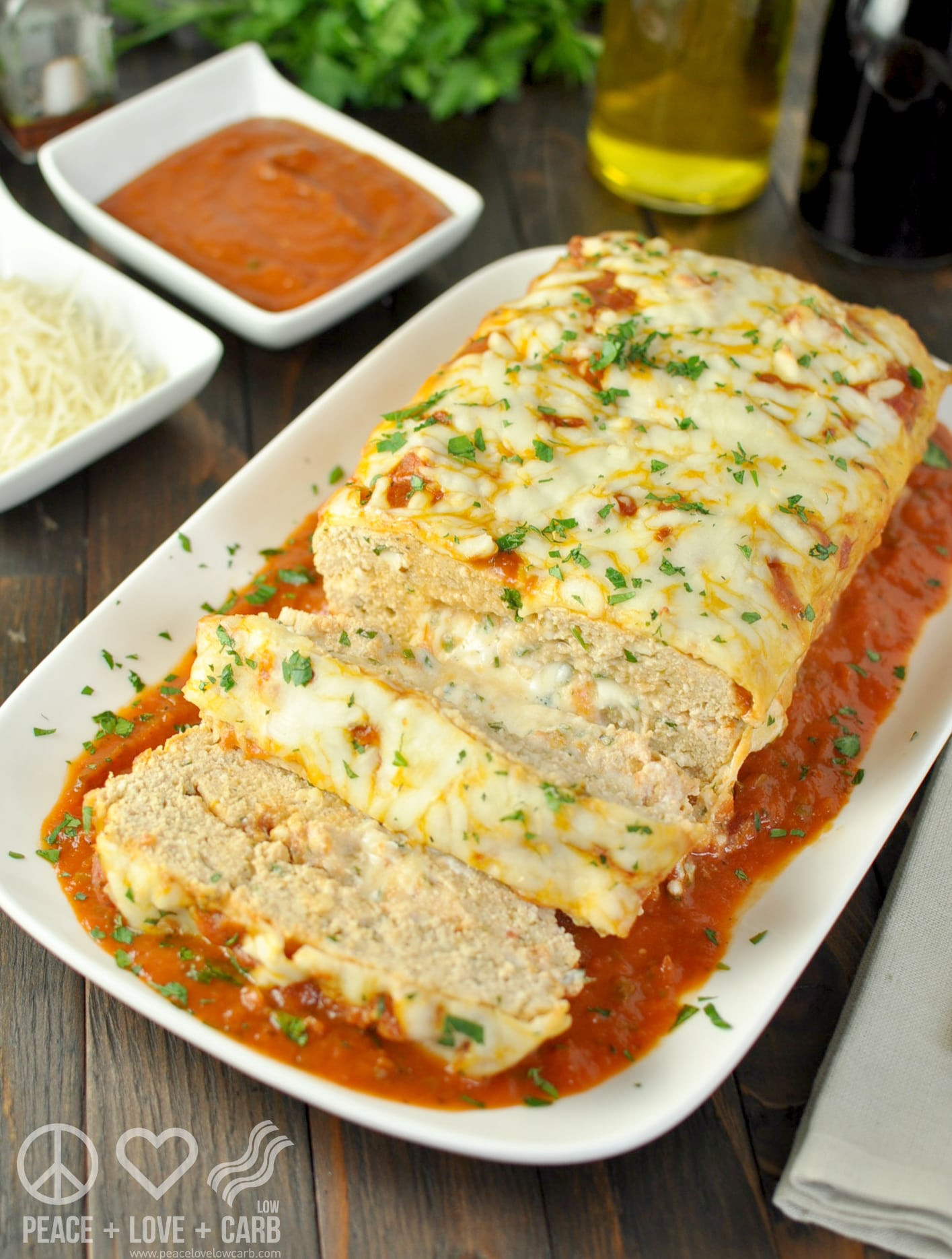 Keto Turkey Meatloaf
 Stuffed Chicken Parmesan Keto Meatloaf