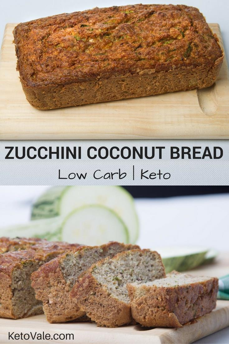 Keto Zucchini Bread
 Keto Zucchini Coconut Bread Low Carb Gluten Free Recipe