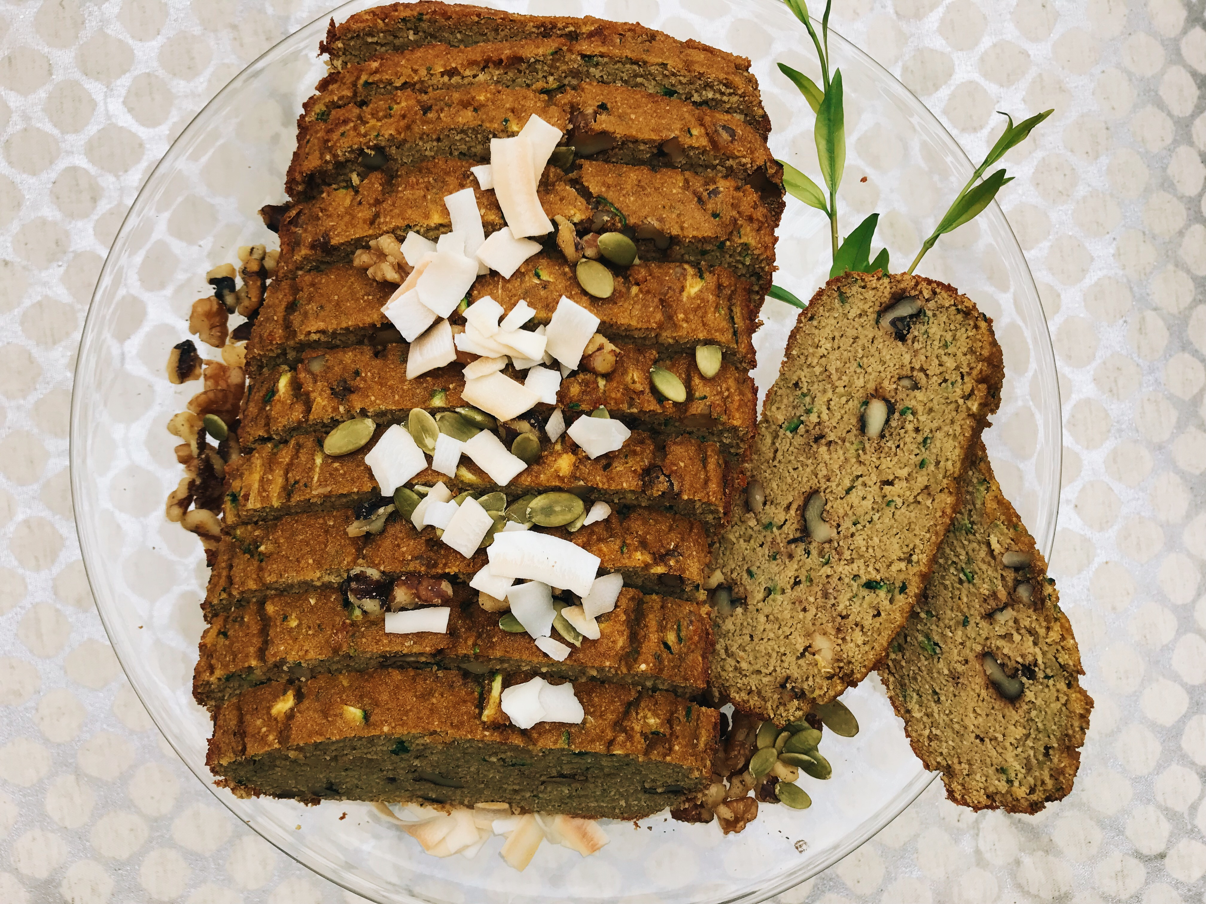 Keto Zucchini Bread
 Zucchini Coconut Keto Bread