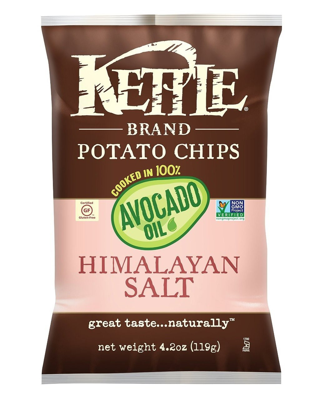 Kettle Potato Chips
 Kettle Potato Chips Himalayan Salt Cooked in Avocado Oil