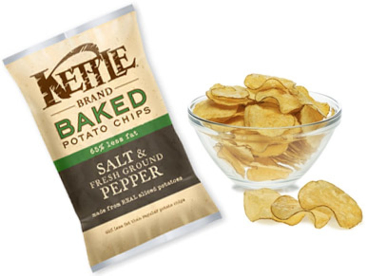 Kettle Potato Chips
 F is for For the Love of Chips 5 Factor Snack Chips vs