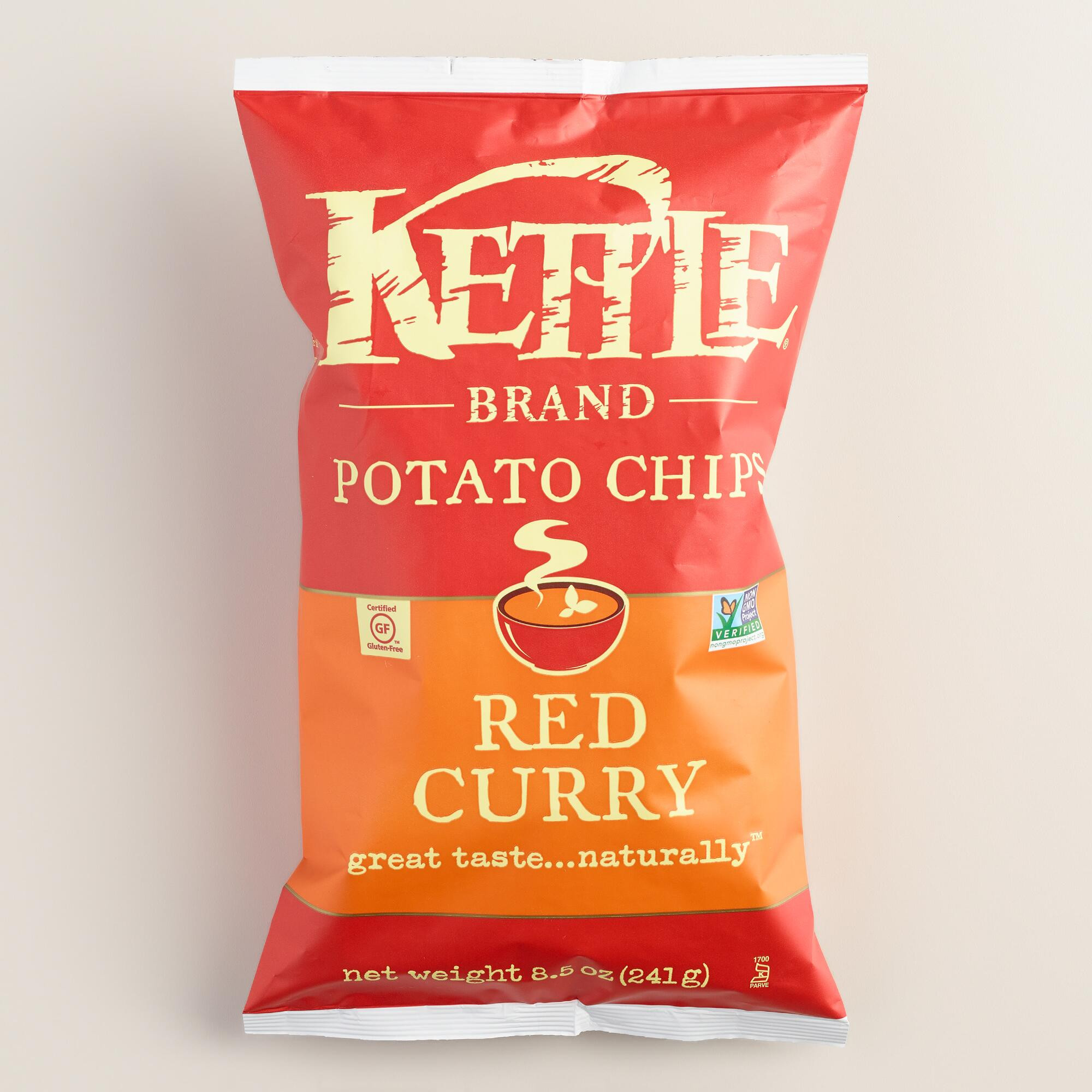 Kettle Potato Chips
 Red Curry Kettle Brand Potato Chips