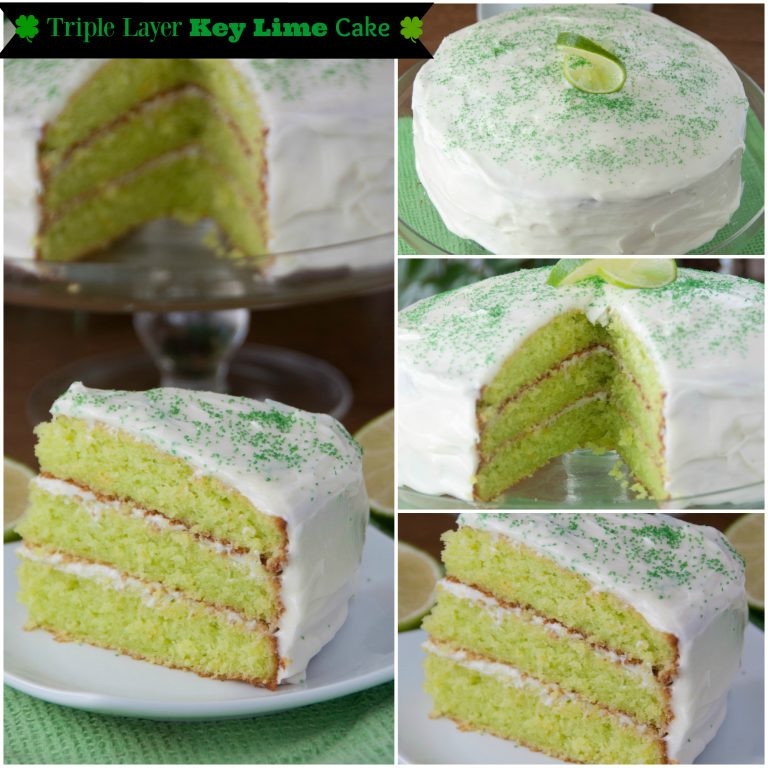 Key Lime Cake Recipe
 Triple Layer Key Lime Cake