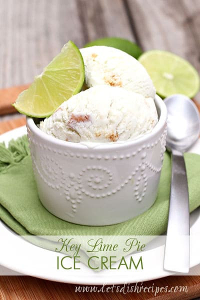 Key Lime Pie Ice Cream
 Key Lime Pie Ice Cream — Let s Dish Recipes