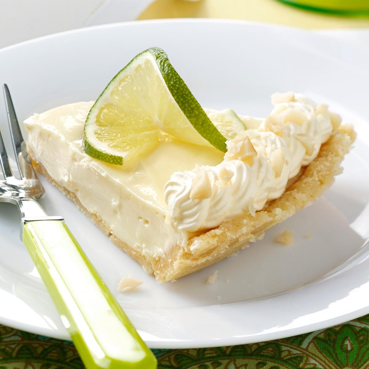 Key Lime Pie Recipe
 Macadamia Key Lime Pie Recipe