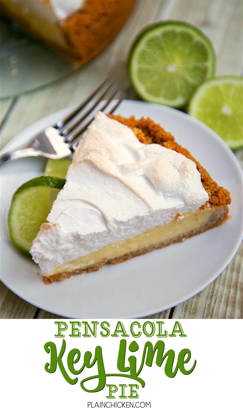 Key Lime Pie Recipe
 Pensacola Key Lime Pie