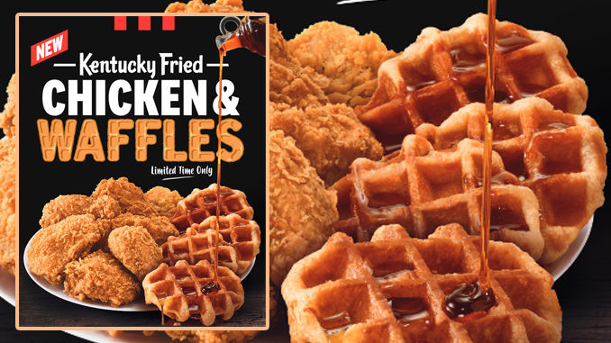 Kfc Chicken And Waffles
 New Chicken & Waffles ing To KFC November 12 2018