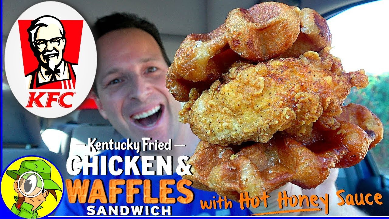 Kfc Chicken And Waffles Review
 KFC Kentucky Fried Chicken & Waffles Sandwich