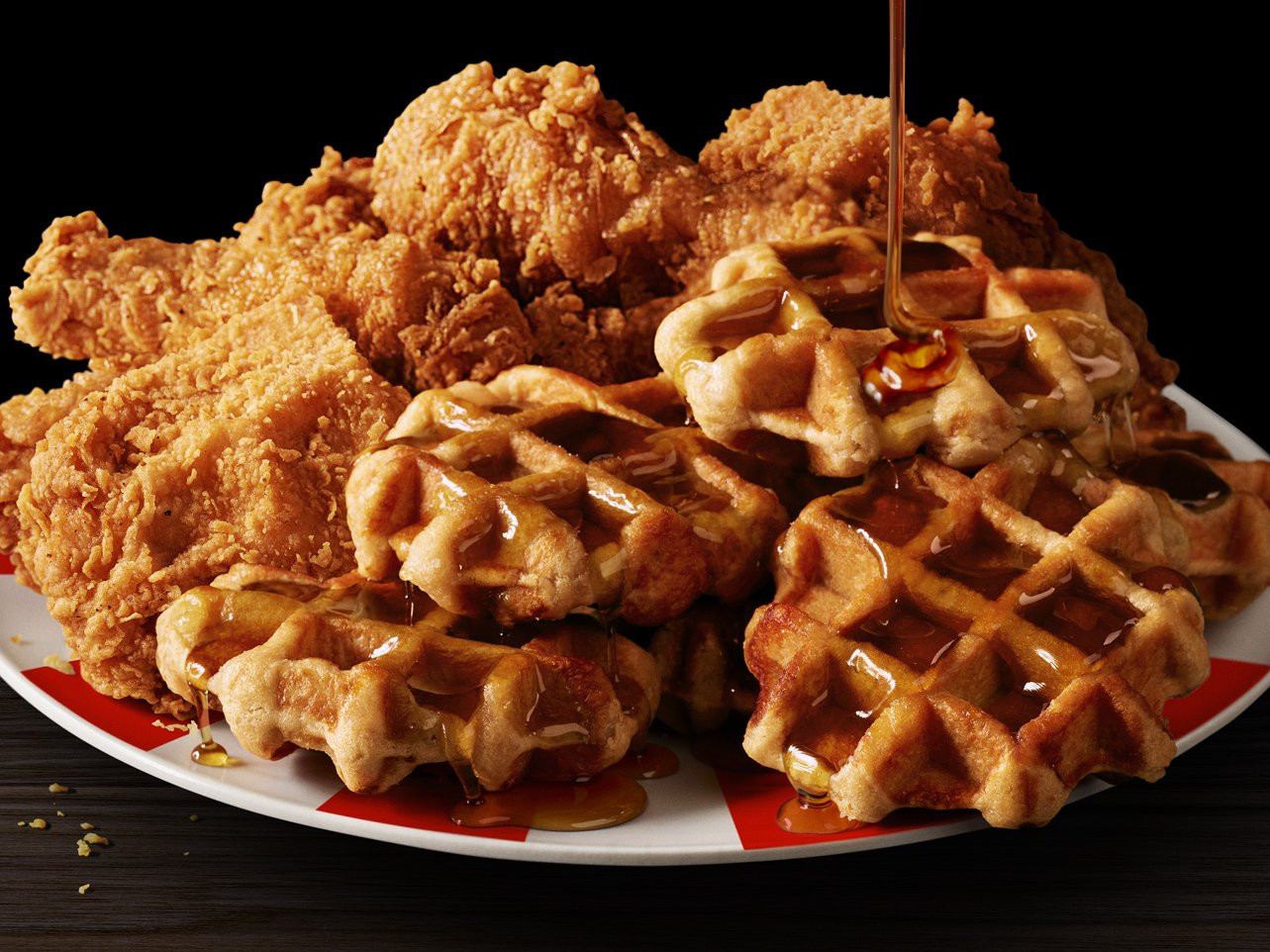 Kfc Chicken And Waffles Review
 KFC chicken and waffles food review INSIDER