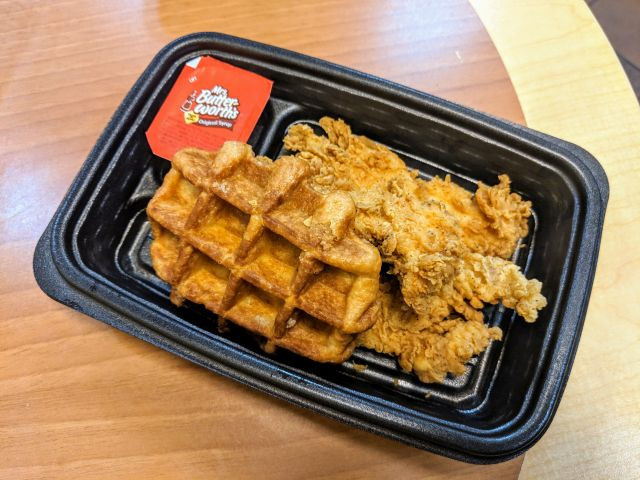 Kfc Chicken And Waffles Review
 Review KFC Chicken and Waffles