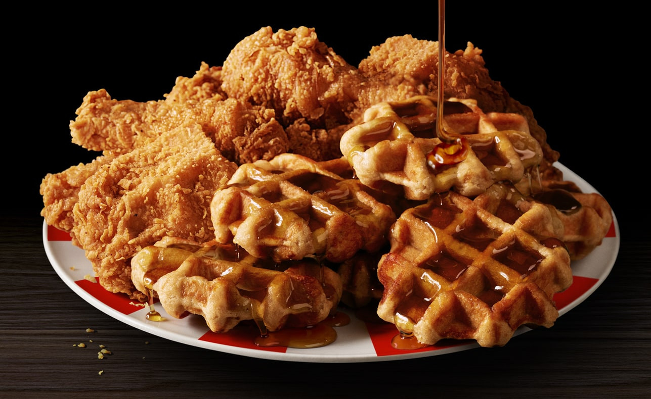 Kfc Chicken And Waffles
 KFC Is Launching Fried Chicken And Waffles Nationwide