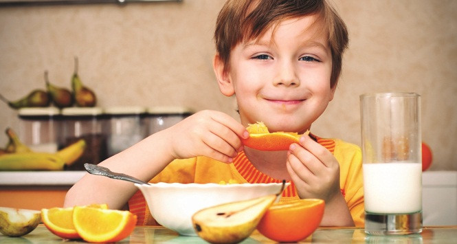 Kids Eating Breakfast
 Teaching Kids Healthy Eating Habits