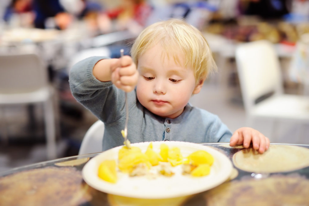 Kids Eating Breakfast
 Kids eat breakfast free at No 10 Restaurant Bar these