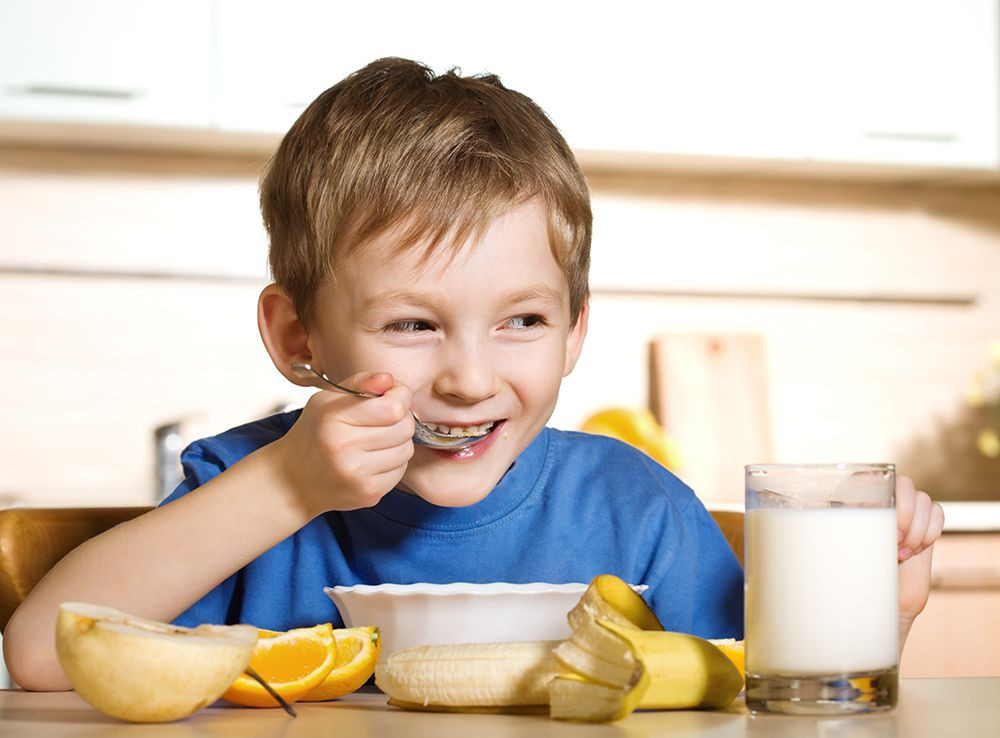 Kids Eating Breakfast
 When Kids Eat a Healthy Breakfast They Do Better in School