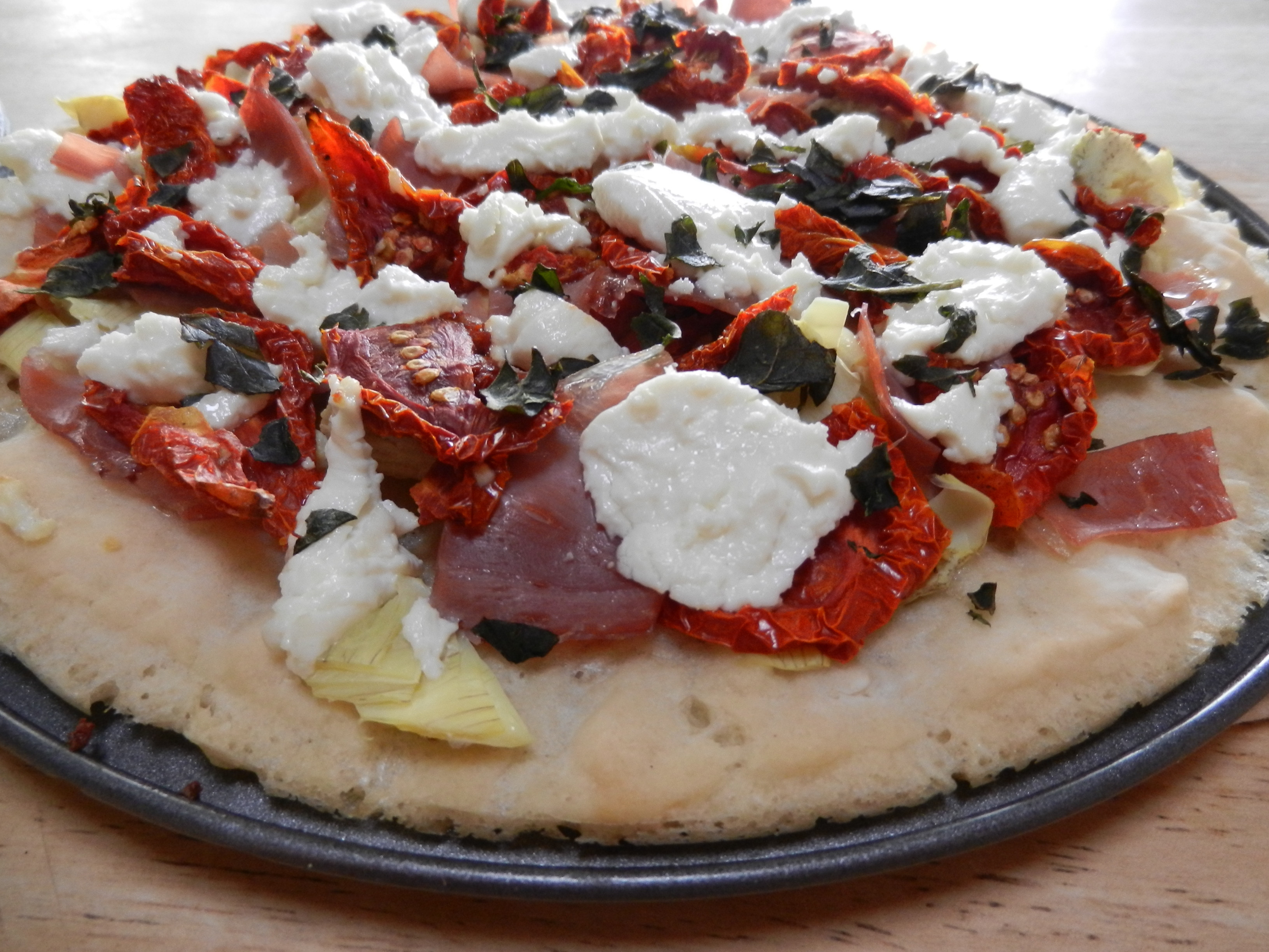 King Arthur Pizza Dough
 Gluten Free Pizza Crust