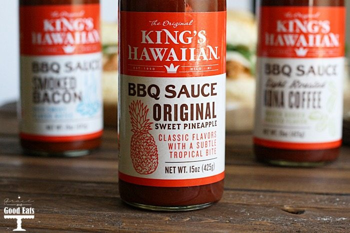Kings Hawaiian Bbq Sauce
 Spicy BBQ Shredded Chicken Sliders Grace and Good Eats