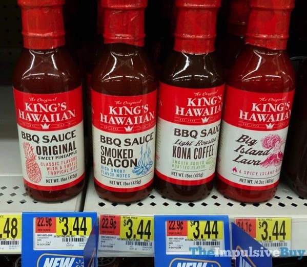 Kings Hawaiian Bbq Sauce
 SPOTTED ON SHELVES 5 18 2017 The Impulsive Buy