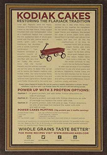 Kodiak Cakes Waffles
 Kodiak Cakes Power Cakes Flapjack and Waffle Mix 20 oz