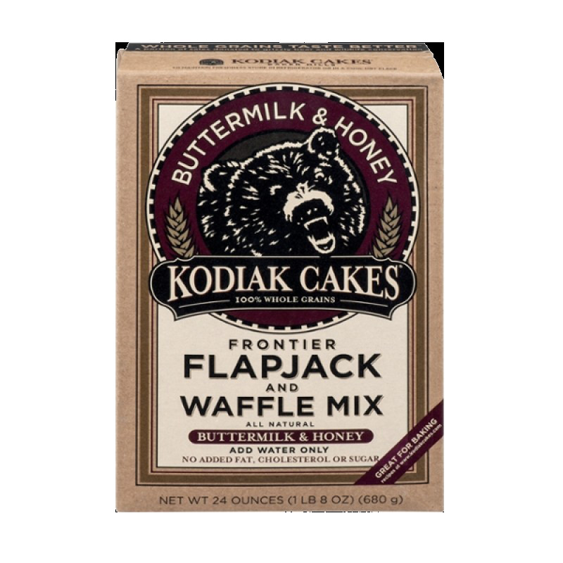 Kodiak Cakes Waffles
 Kodiak Cakes Frontier Flapjack and Waffle Mix Buttermilk