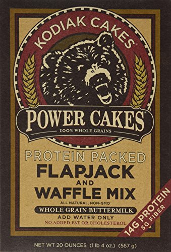 Kodiak Cakes Waffles
 Kodiak Cakes Power Cakes Flapjack and Waffle Mix 20 oz
