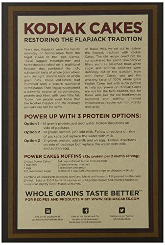 Kodiak Protein Pancakes
 Kodiak Cakes Power Cakes All Natural Non GMO Protein