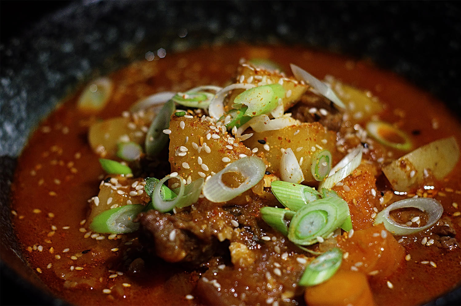 Korean Beef Stew
 Spicy Korean Beef Stew Yukgaejang