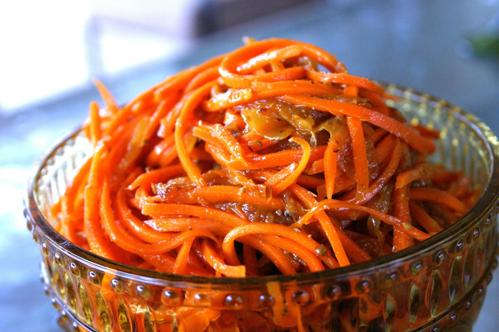 Korean Carrot Salad
 Effortnesslessly Korean Carrot Salad