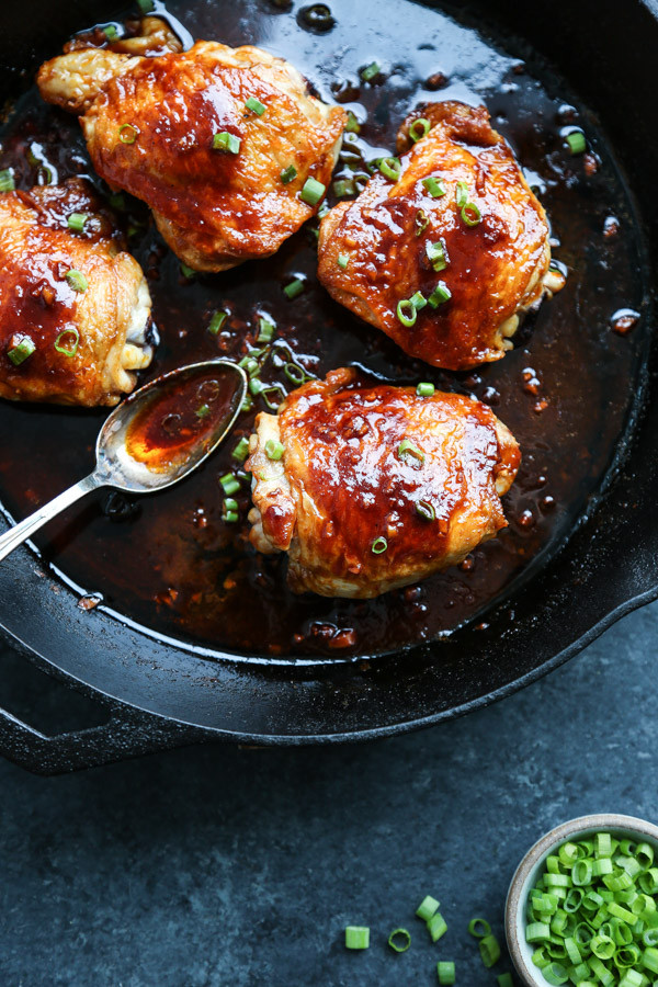 Korean Chicken Thighs
 Korean Spicy Chicken Thighs Recipe With Gochujang Sauce