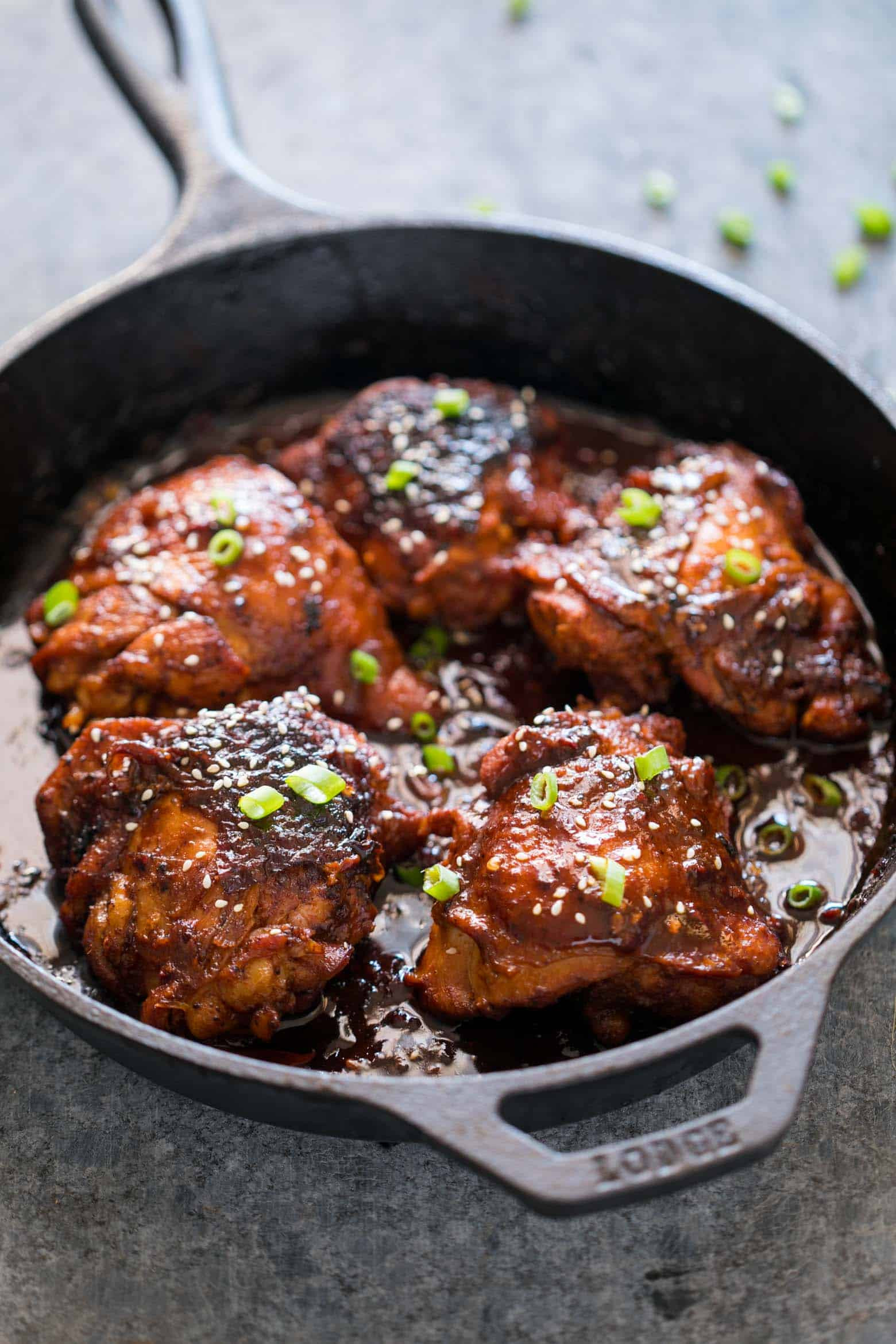 Korean Chicken Thighs
 Spicy Korean Chicken Thighs in Gochujang Sauce