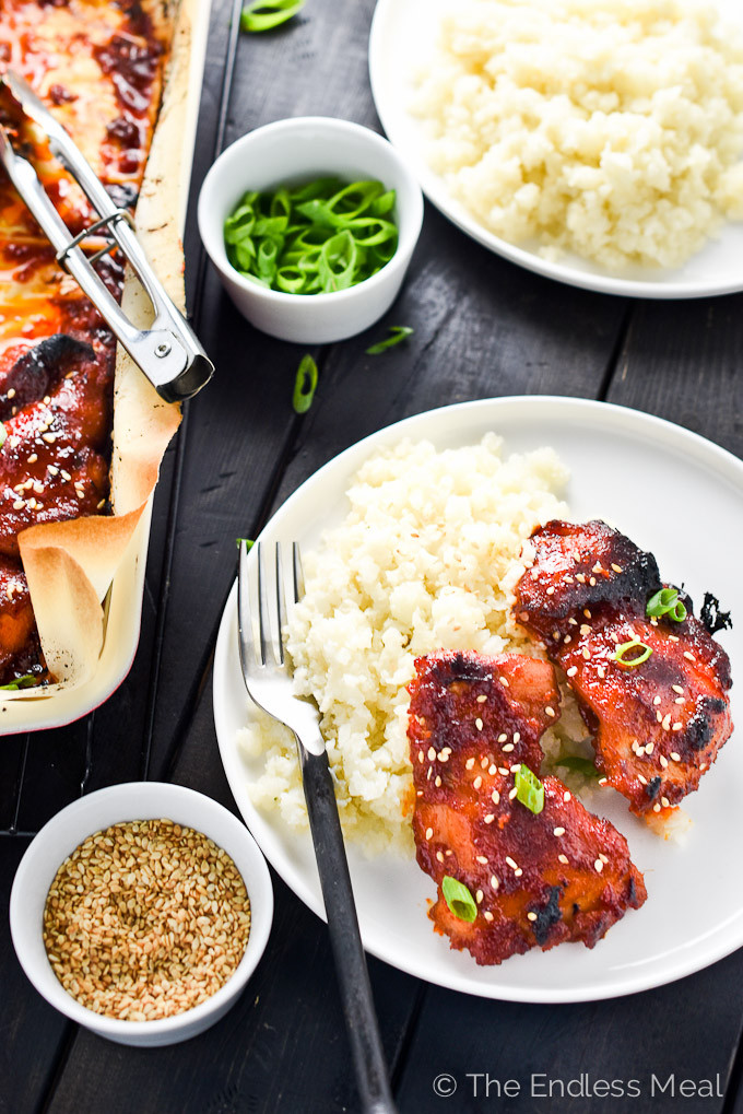 Korean Chicken Thighs
 Korean Paleo Chicken Thighs