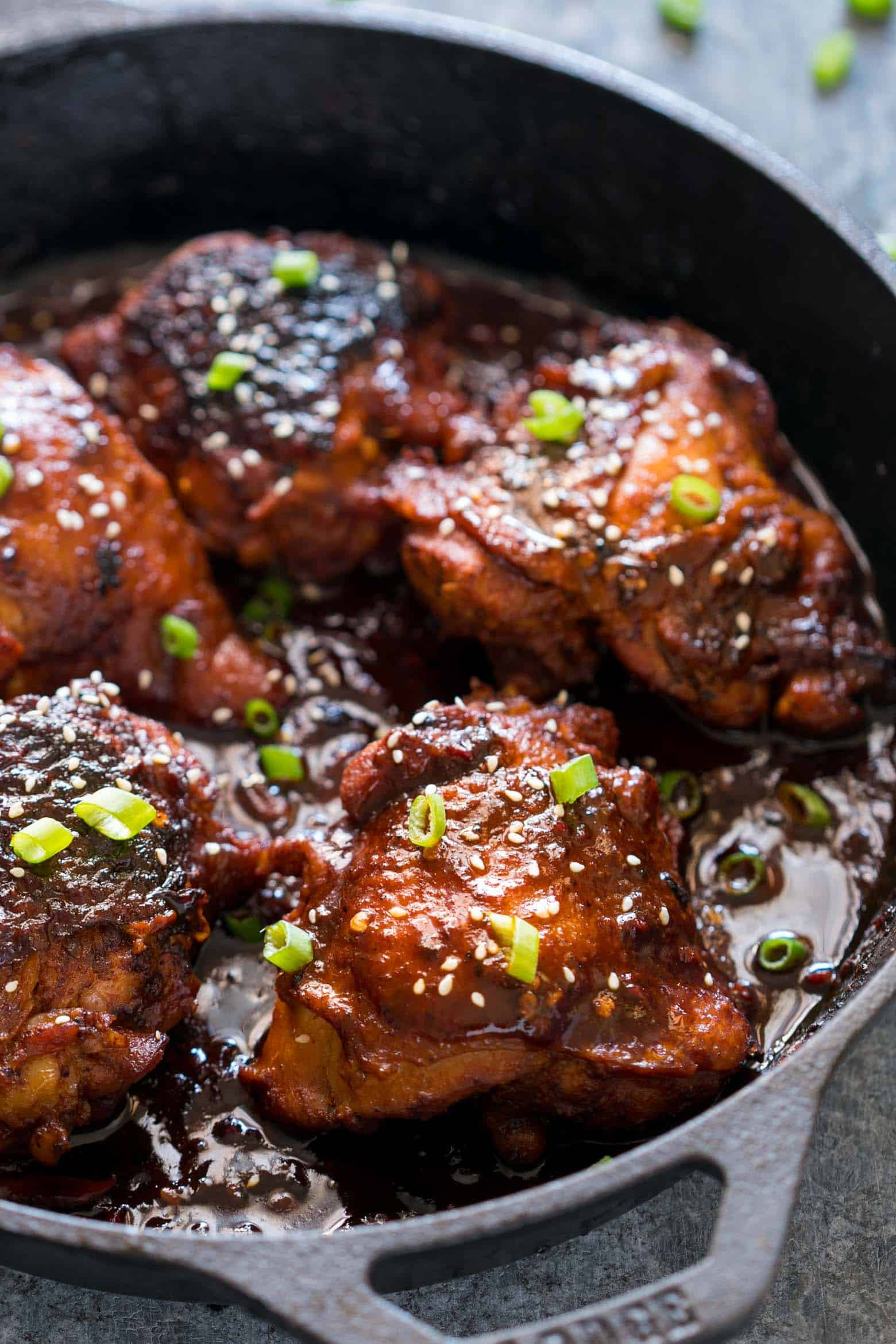 Korean Chicken Thighs
 Spicy Korean Chicken Thighs in Gochujang Sauce