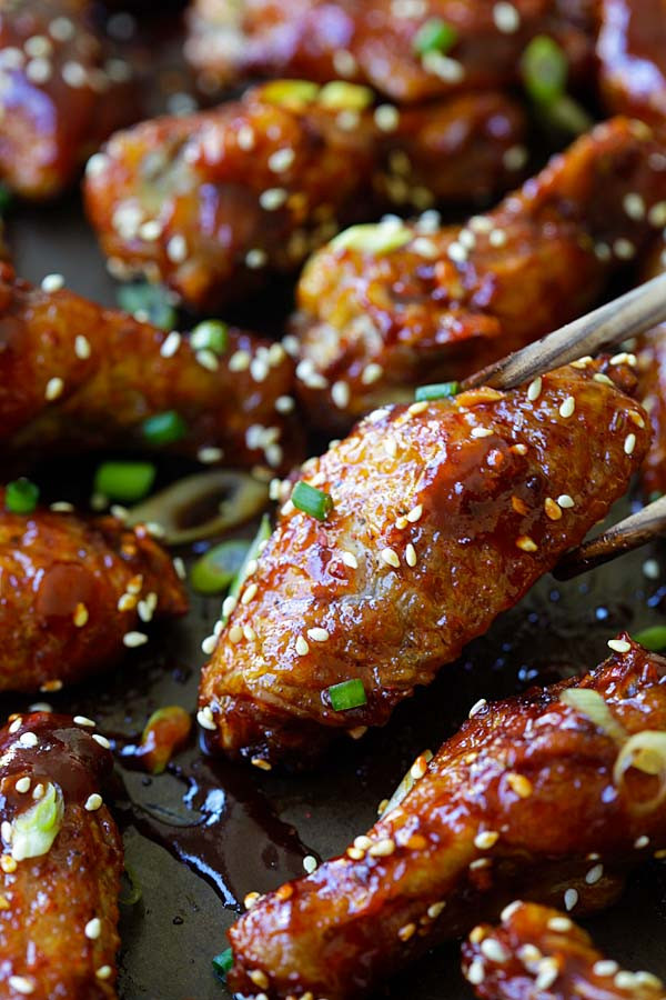 Korean Chicken Wings Recipe
 Spicy Korean Chicken Wings