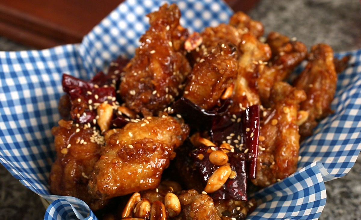 Korean Fried Chicken
 Crispy crunchy Korean fried chicken Dakgangjeong recipe