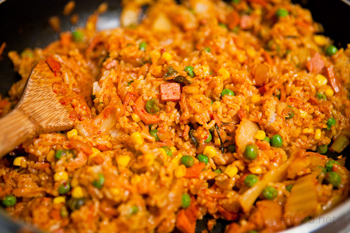 Korean Fried Rice
 Always a Treat Kimchi Fried Rice Recipe – San Francisco Food