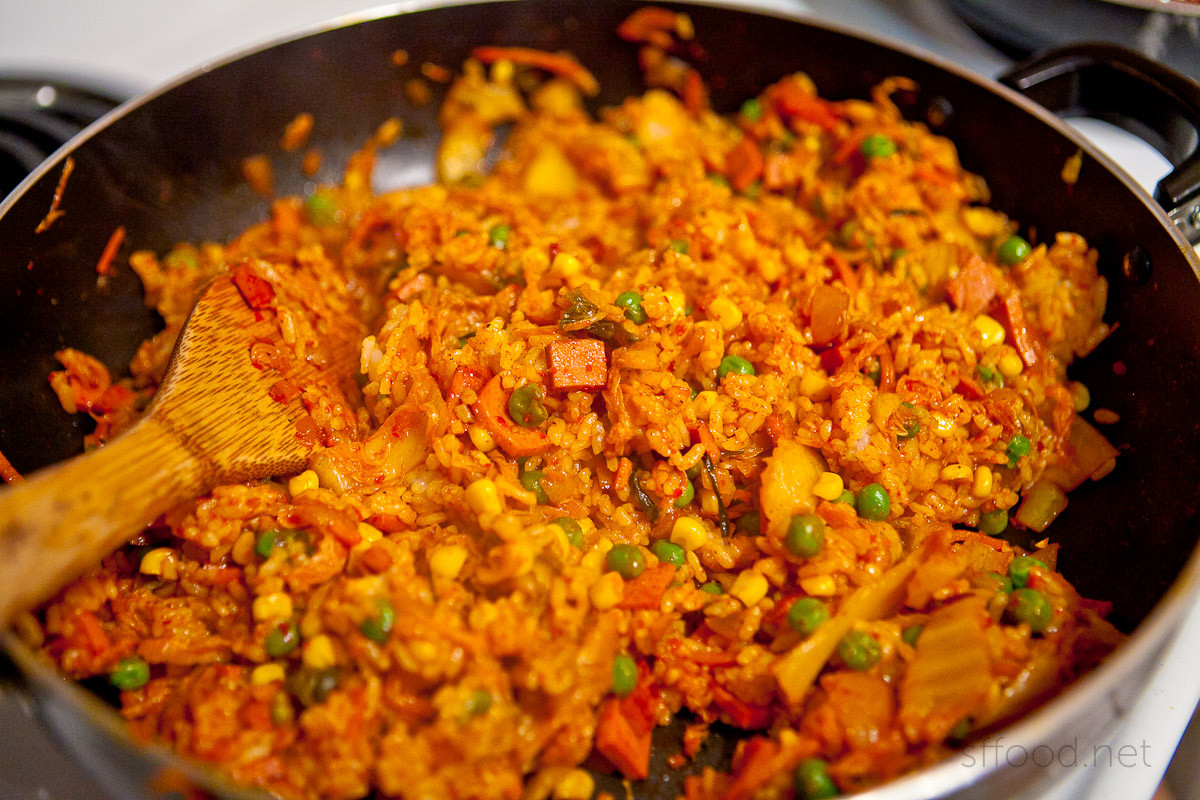 Korean Fried Rice
 Always a Treat Kimchi Fried Rice Recipe – San Francisco Food