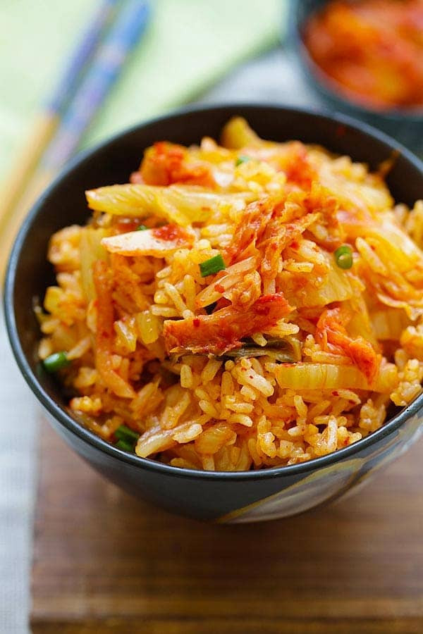 Korean Fried Rice
 Kimchi Fried Rice