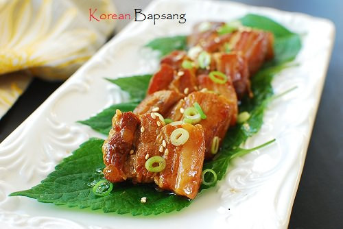 Korean Pork Belly Recipes
 Slow Cooked Pork Belly with Bulgogi Sauce and Giveaway