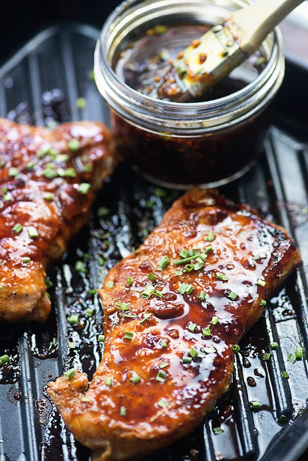 Korean Pork Chops
 Korean BBQ Sauce Recipe perfect for slathering on