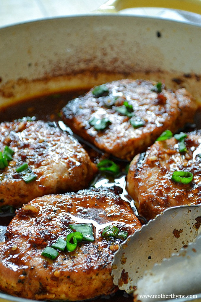 Korean Pork Chops
 Korean Style Pork Chops