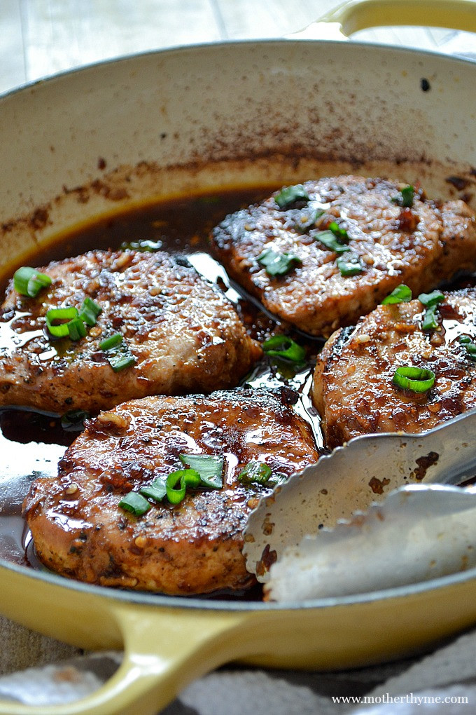 Korean Pork Chops
 Korean Style Pork Chops