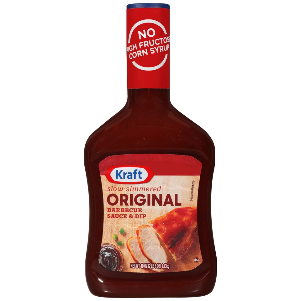 Kraft Bbq Sauce
 Kraft Barbecue Sauce Original 40 Oz