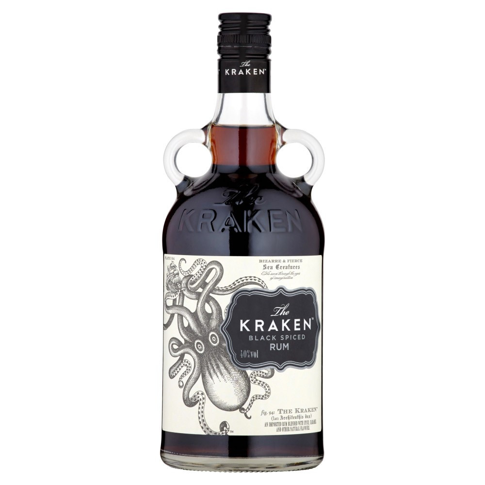 Kraken Rum Drinks
 Kraken Black Spiced Rum 1Ltr DrinkSupermarket