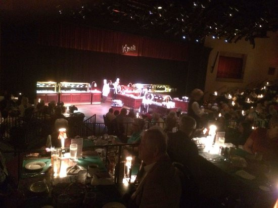 La Comedia Dinner Theatre
 Buffett served on stage Picture of La edia Dinner