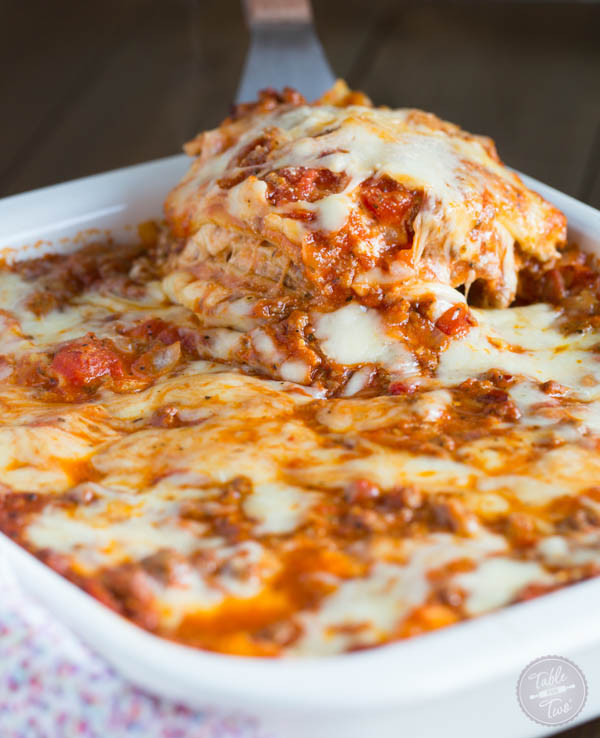 Lasagna For Two
 Ground Beef Recipes Easy Ground Beef Dishes to Make