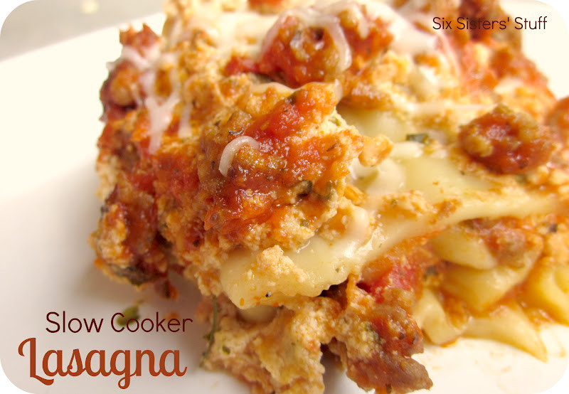 Lasagna Slow Cooker
 Testing Trendy 1 2 3 Our first fail