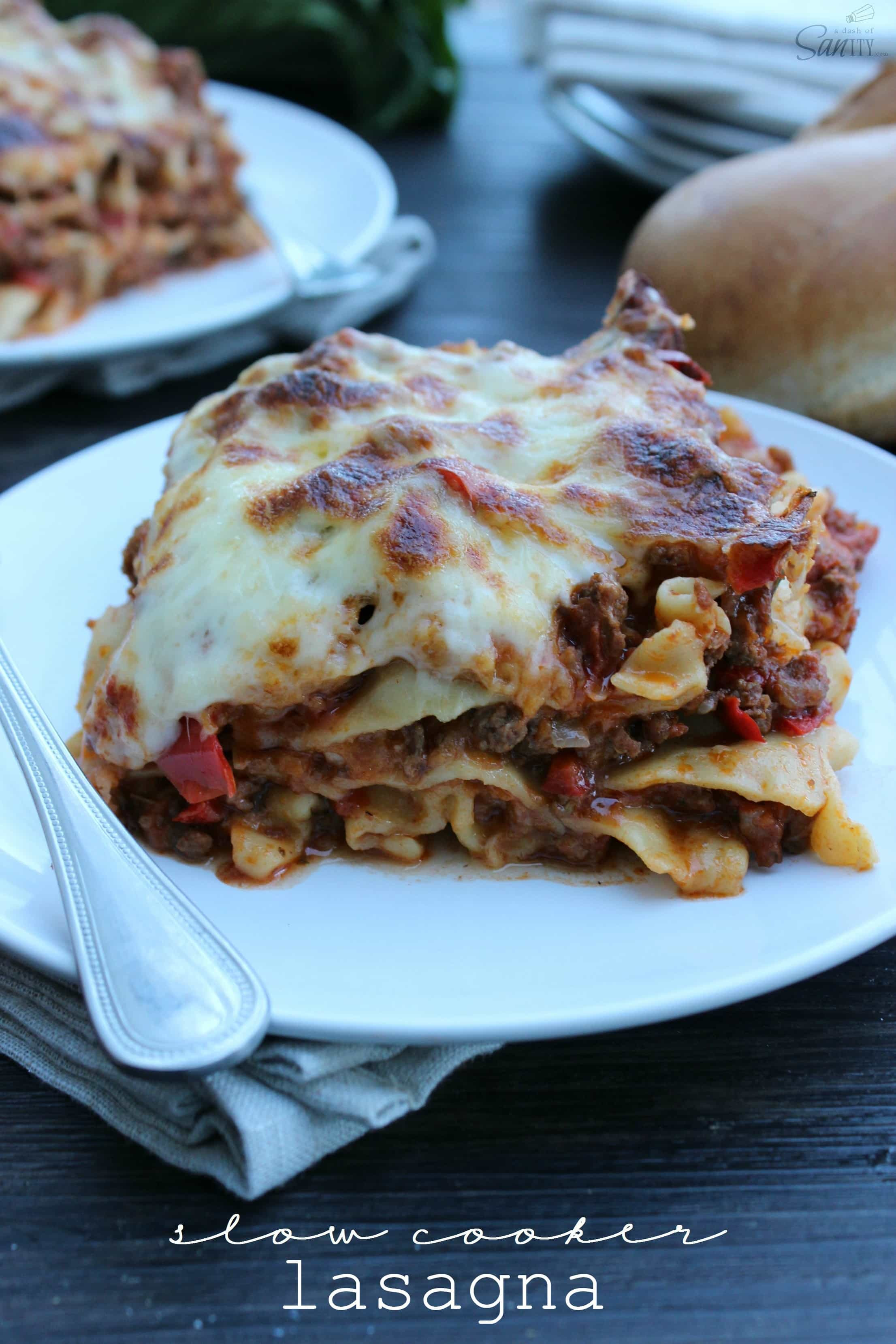 Lasagna Slow Cooker
 Slow Cooker Lasagna