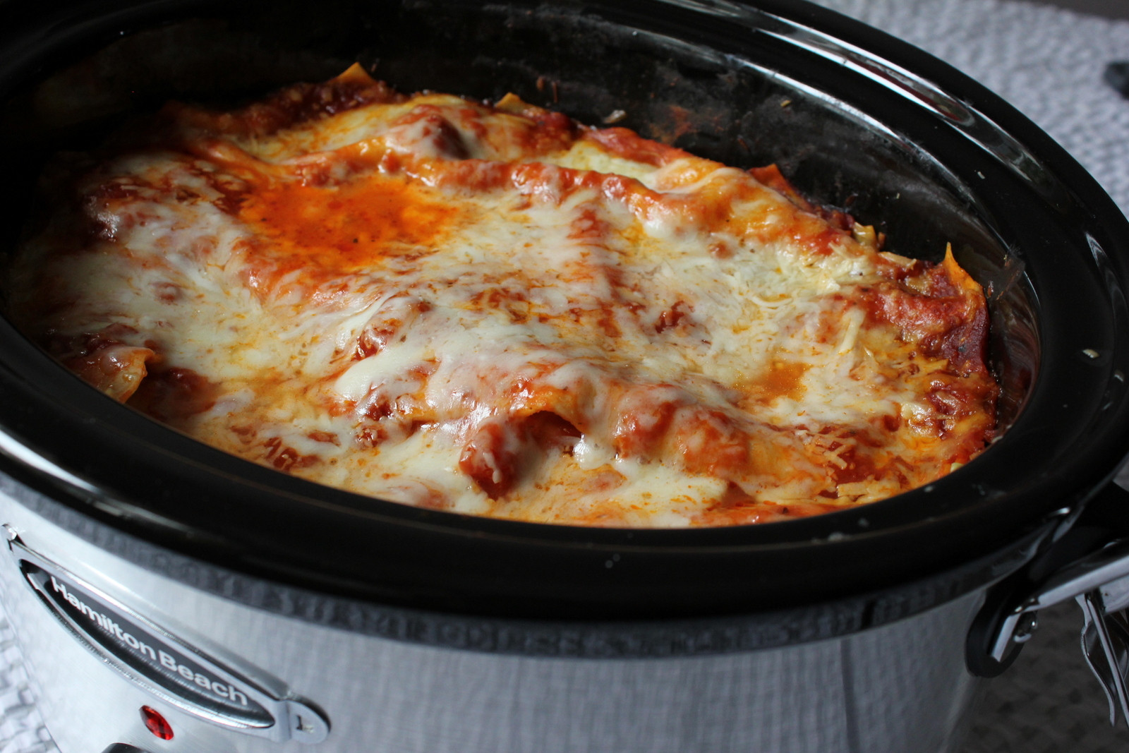 Lasagna Slow Cooker
 Punkie Pie s Place Slow Cooker Crockpot Lasagna