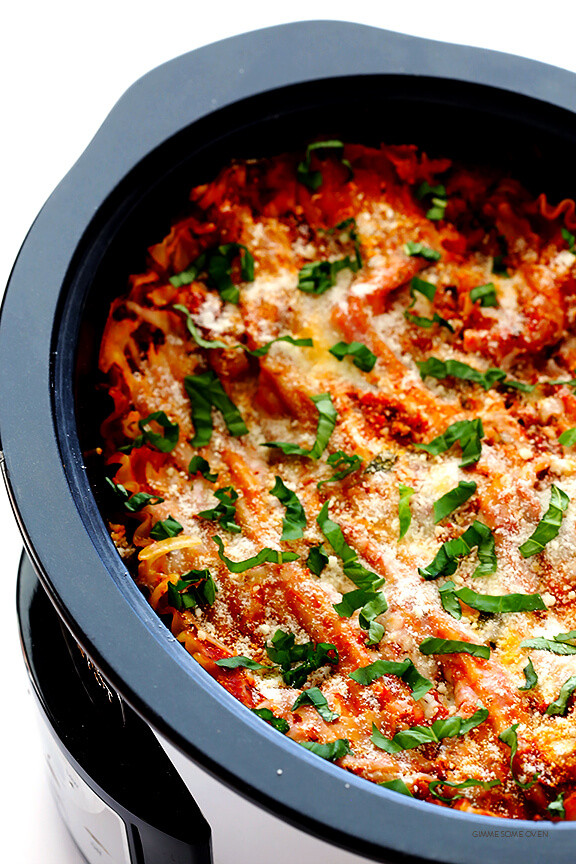 Lasagna Slow Cooker
 Slow Cooker Lasagna