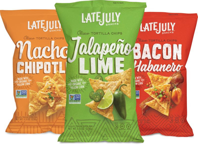 Late July Crackers
 Sustainability Focused Chips late july snacks